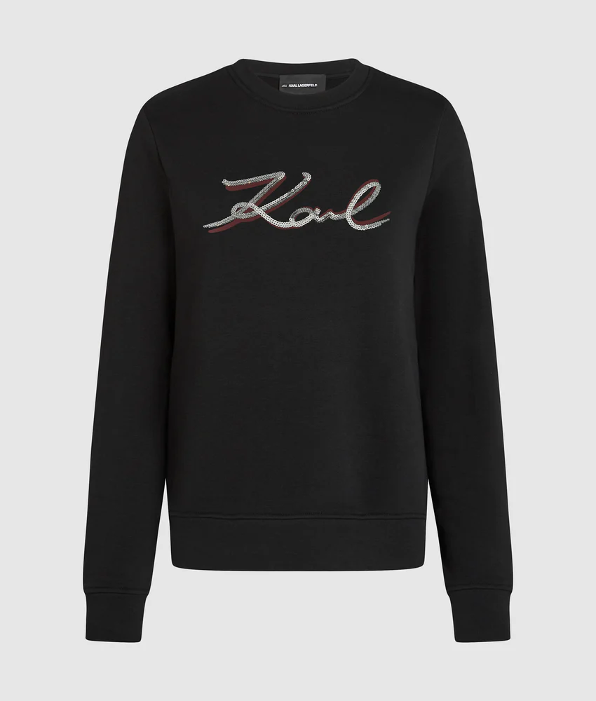 Sequin Signature sweatshirt