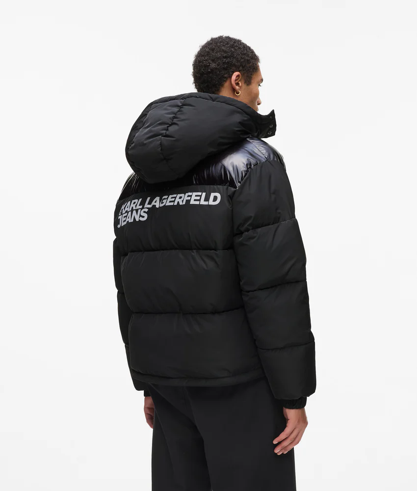 Logo puffer jacket