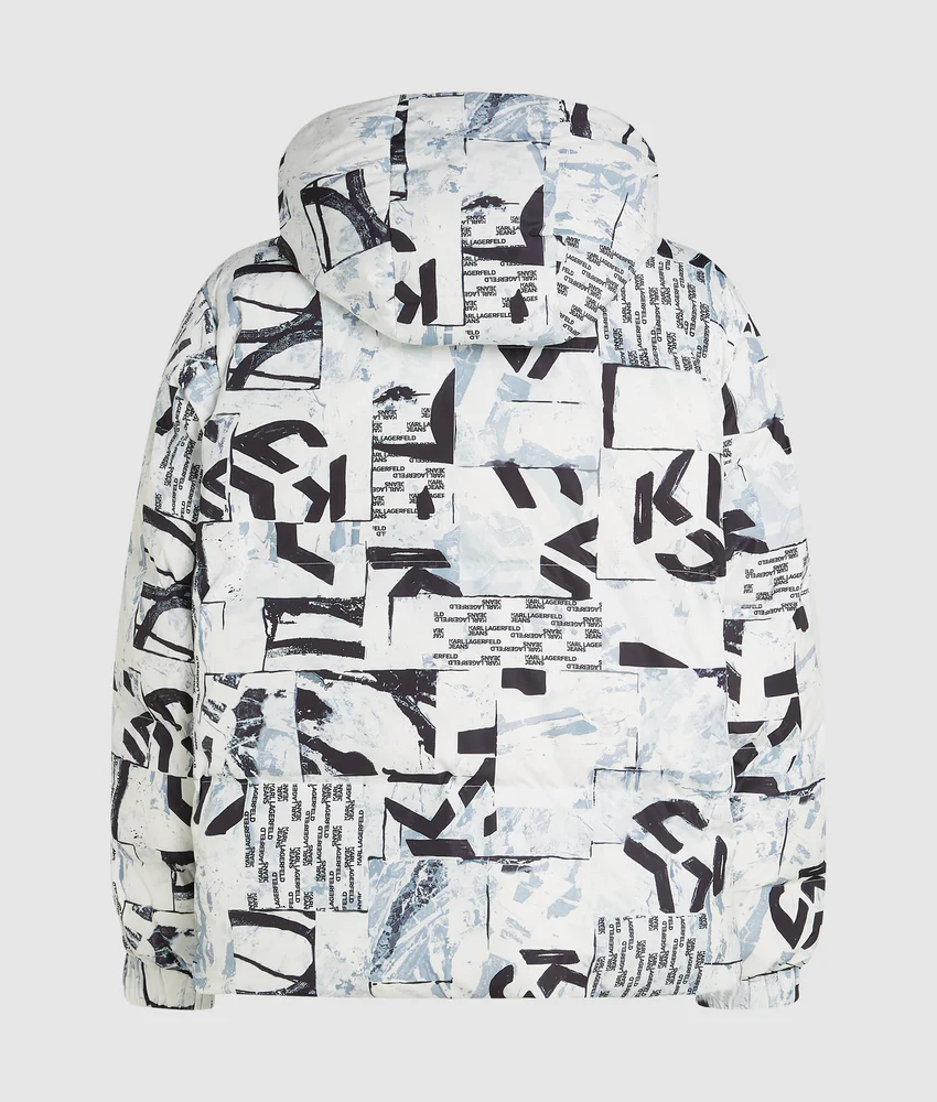 All-over Monogram puffer jacket