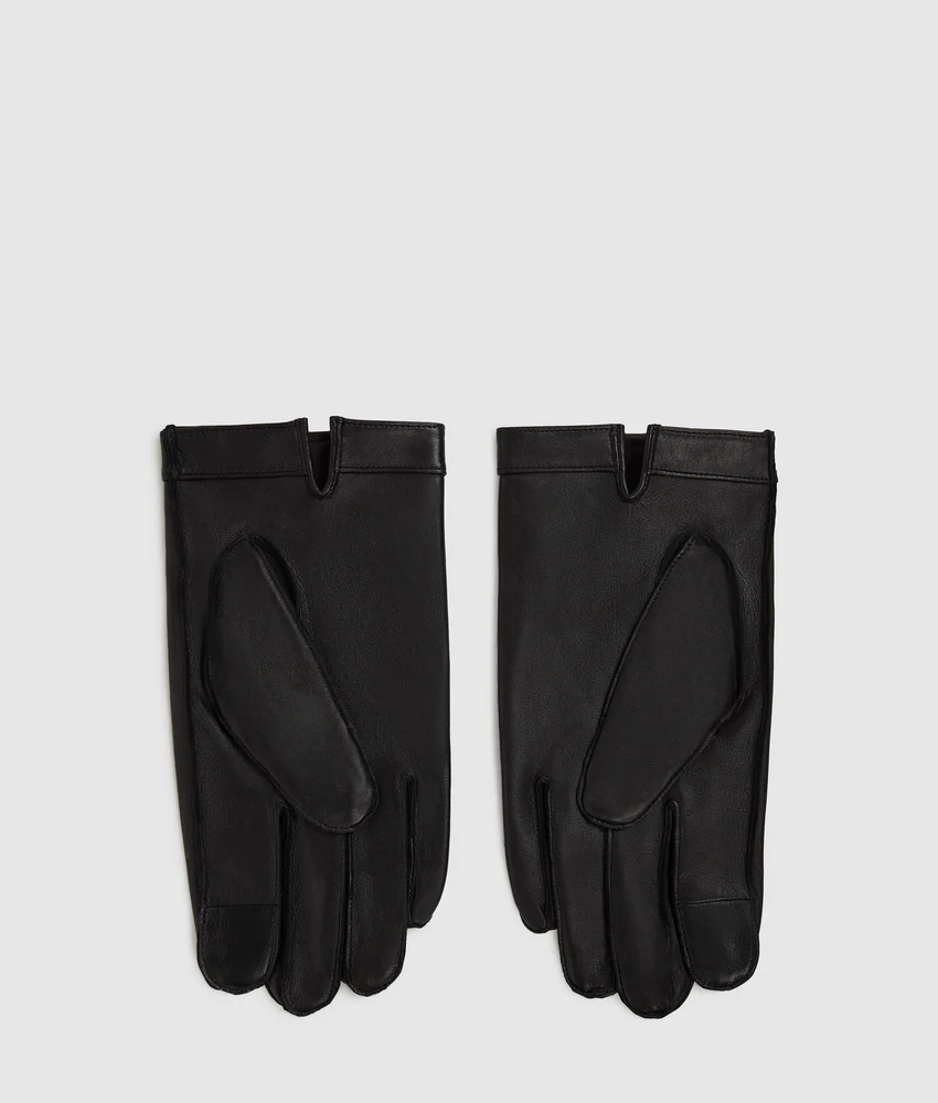 K/Monogram leather gloves