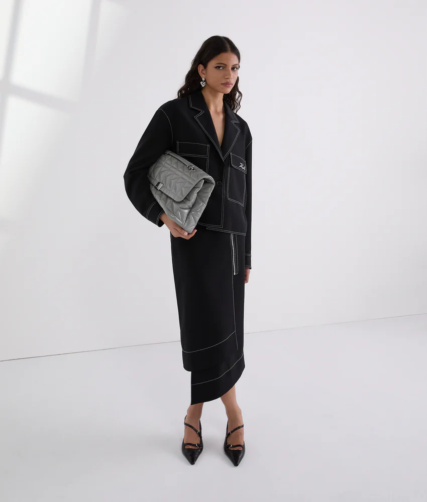 CONTRAST STITCH JACKET