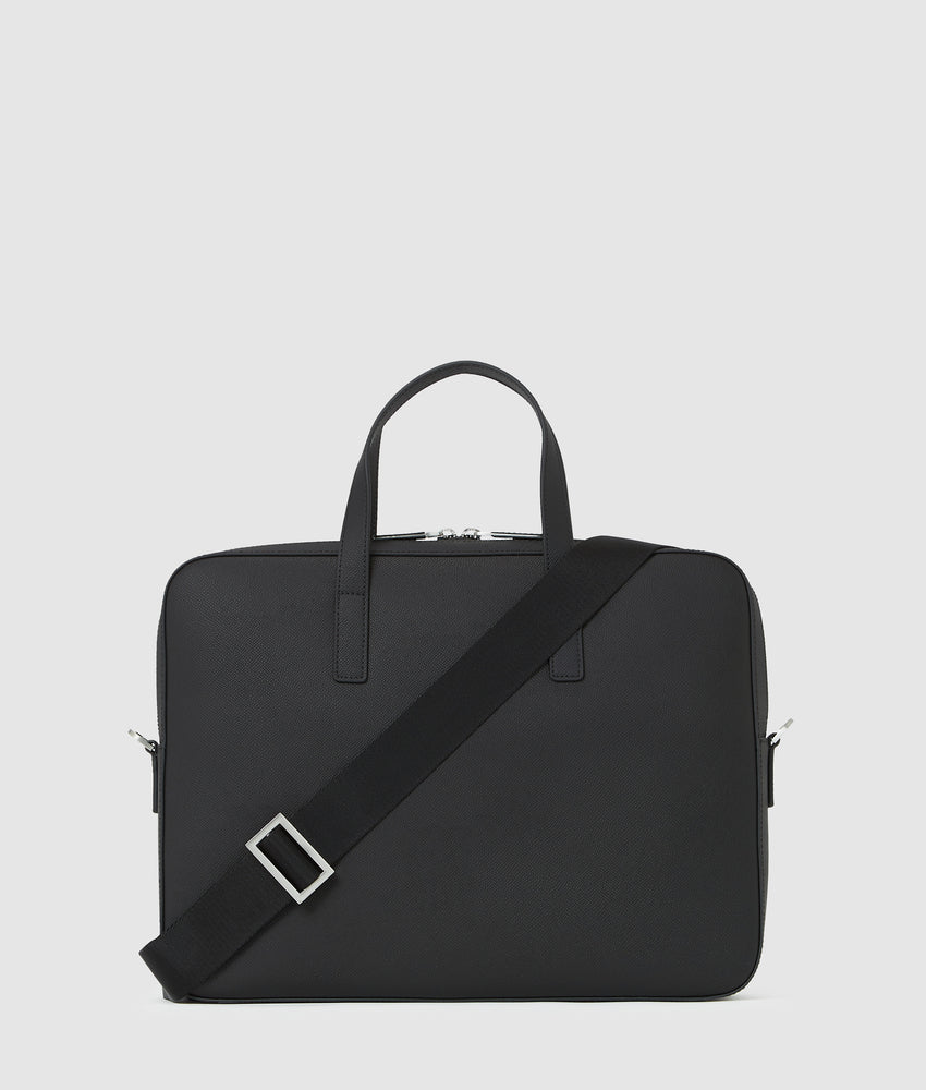 K/Monogram leather briefcase