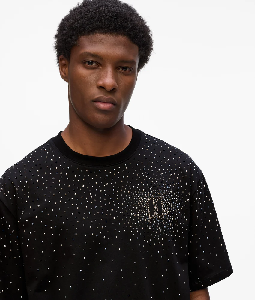 Rhinestone Monogram T-shirt
