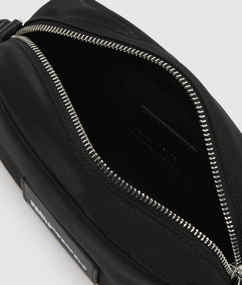 Glossy nylon camera bag