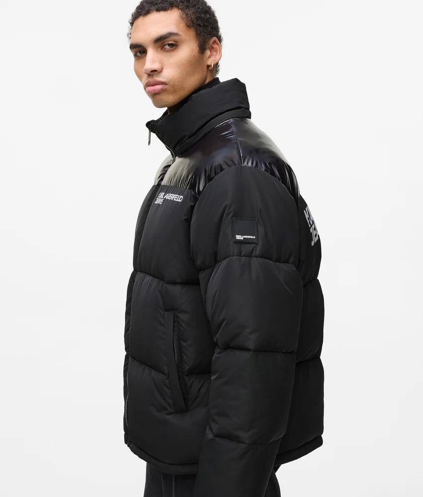 Logo puffer jacket