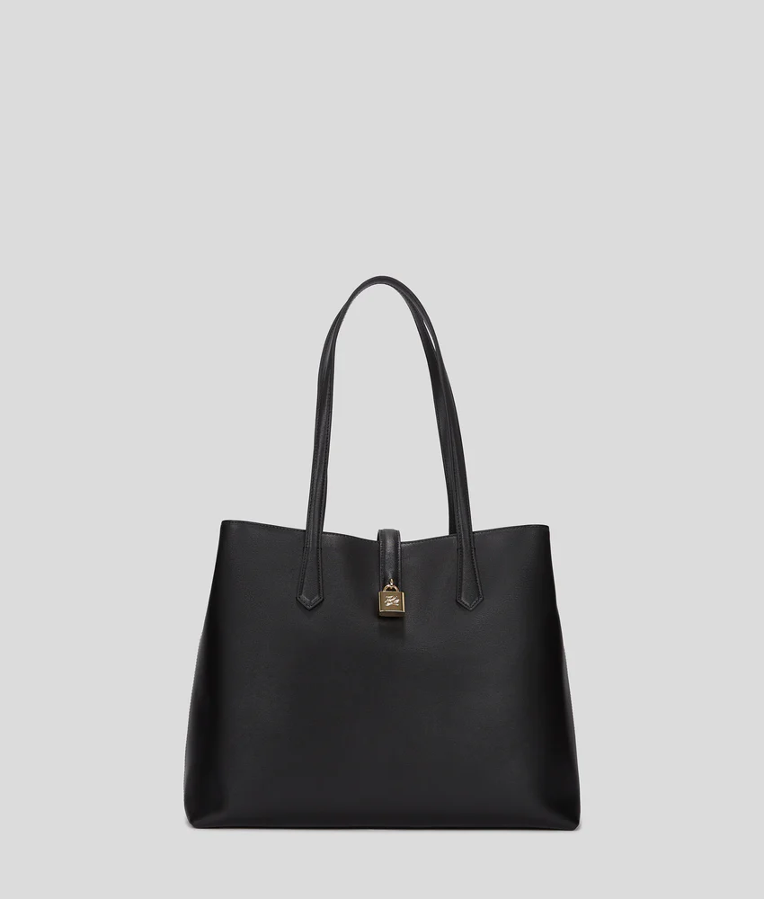 K/AUTOGRAPH PADLOCK MEDIUM TOTE BAG