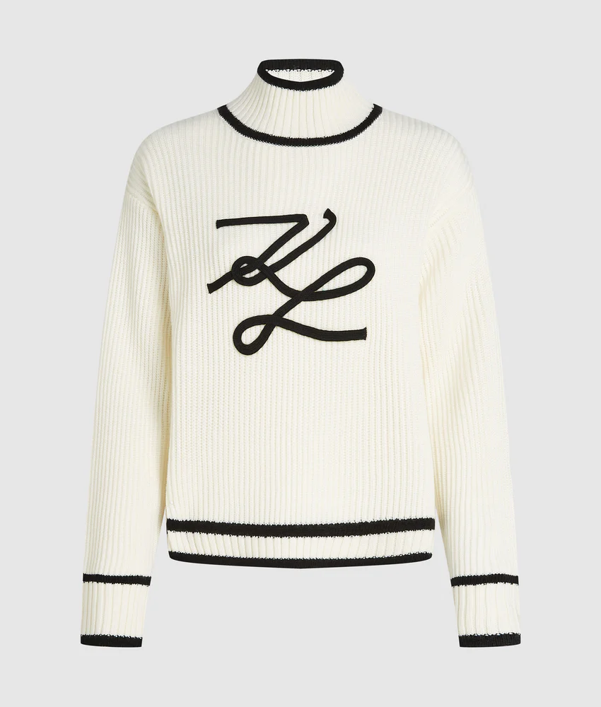 Turtleneck Autograph sweater