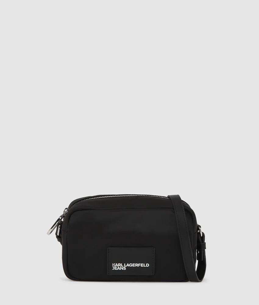 Glossy nylon camera bag