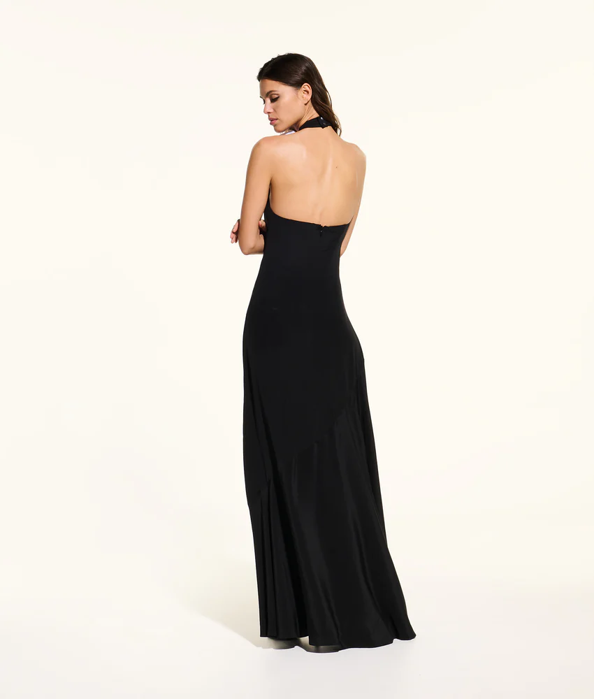 KL STUDIO SILK MAXI DRESS