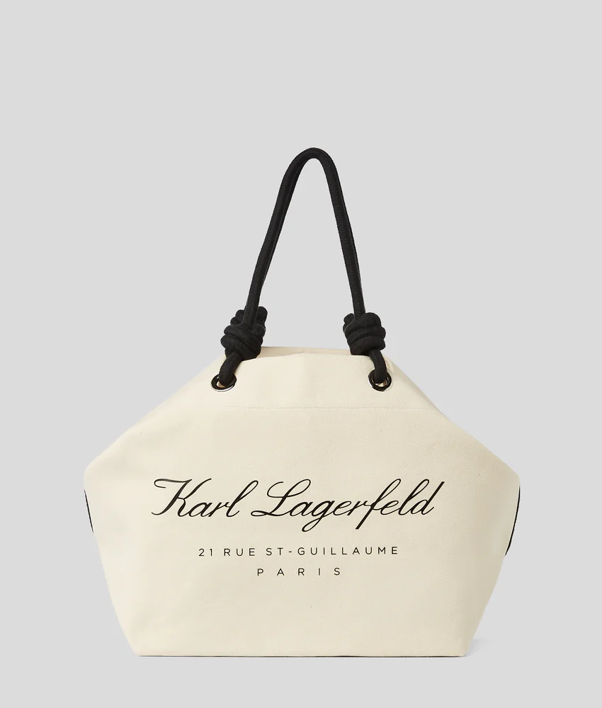HOTEL KARL BEACH TOTE BAG