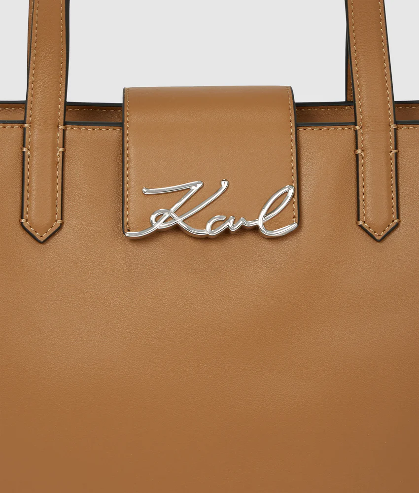 K/Signature small tote bag
