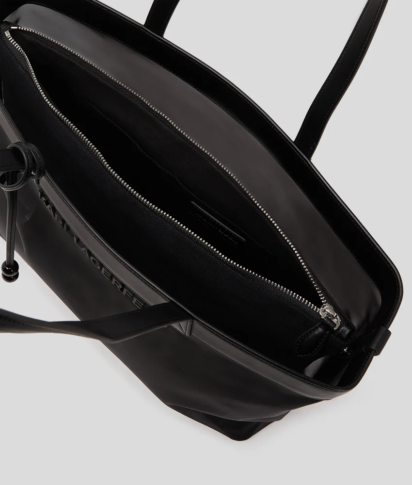 LOGO MESH BEACH TOTE BAG