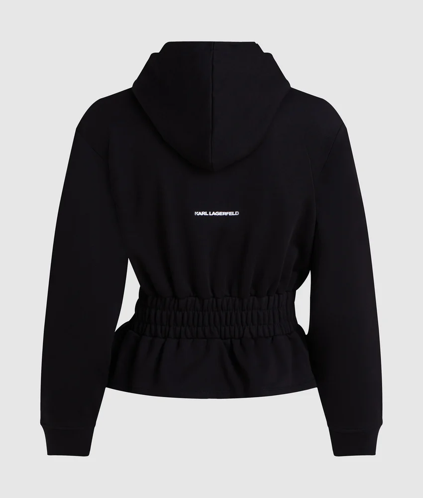 Ikon cinched zip hoodie