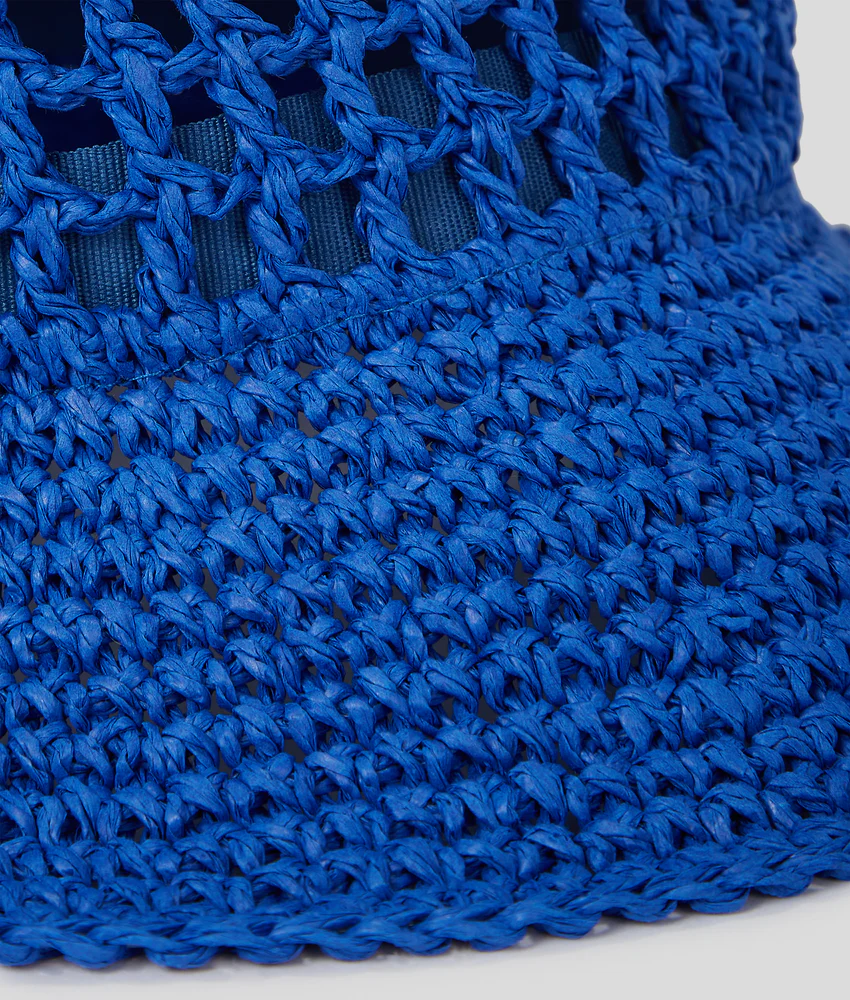 Box Logo woven bucket hat