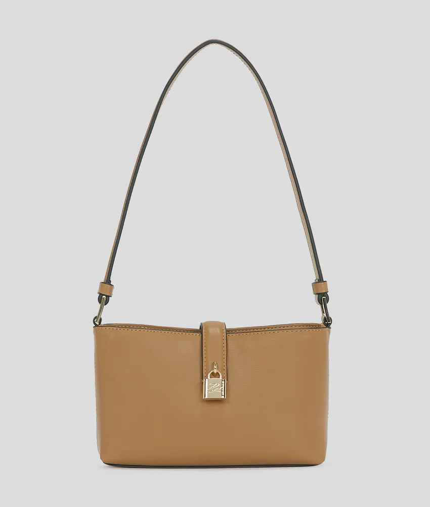 K/AUTOGRAPH PADLOCK SHOULDER POUCH