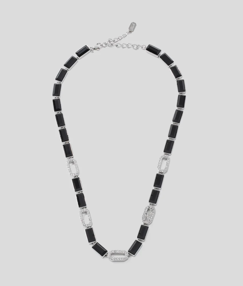 SIGNATURE PAV�� CHAIN NECKLACE