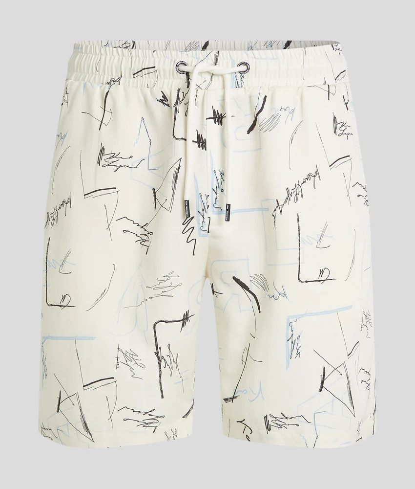 ALL-OVER-PRINT SHORTS