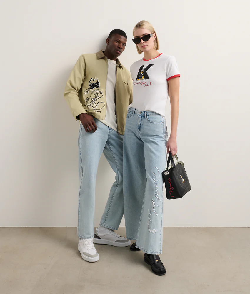 DISNEY X KL WIDE LEG JEANS
