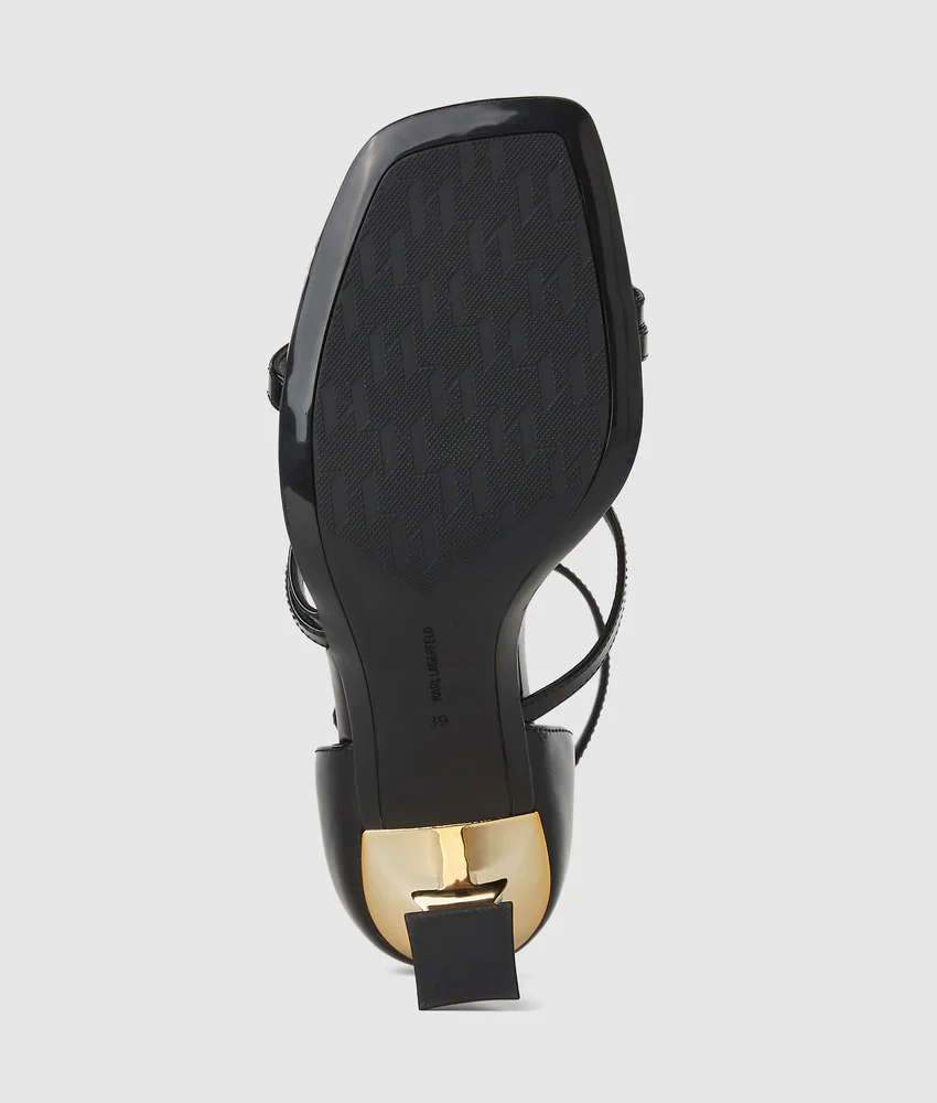 Debutante strap heeled sandals