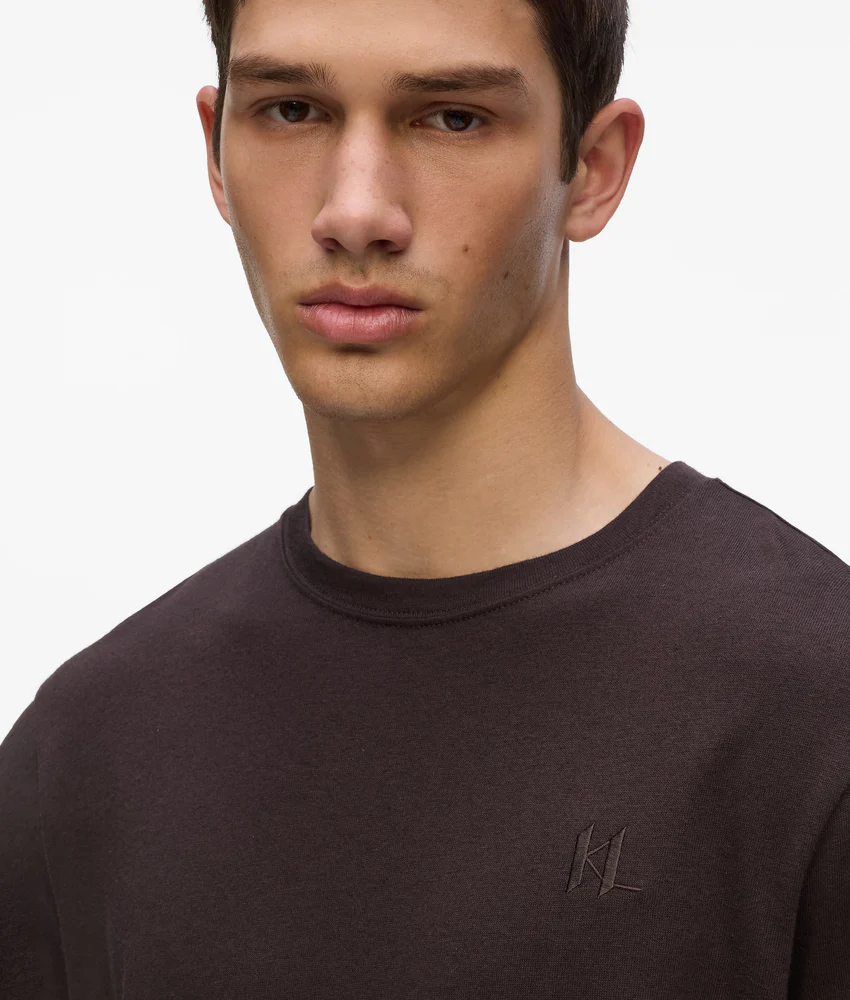 MONOGRAM WOOL-BLEND T-SHIRT