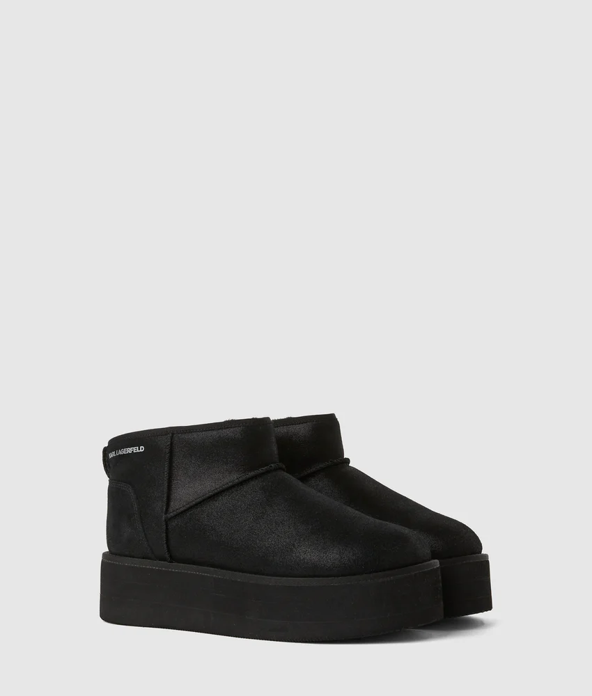 Thermo pull-on ankle boots