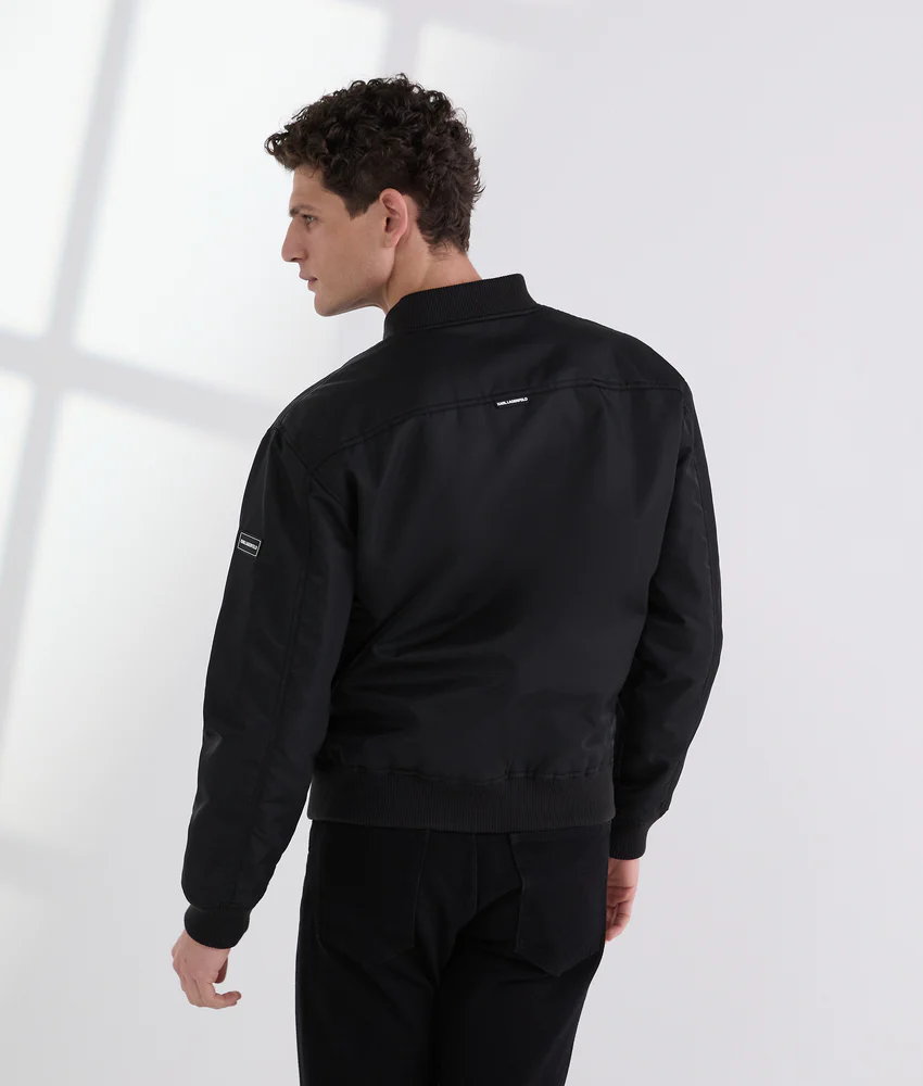 REVERSIBLE BOMBER JACKET