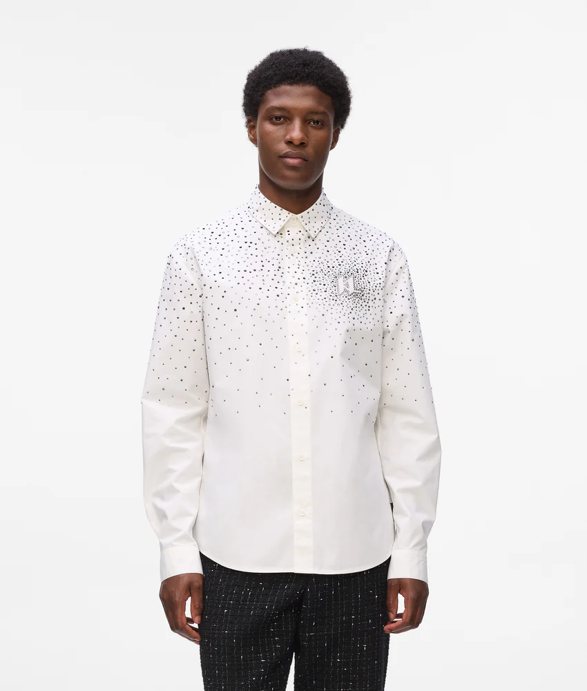 Rhinestone Degrad�� shirt