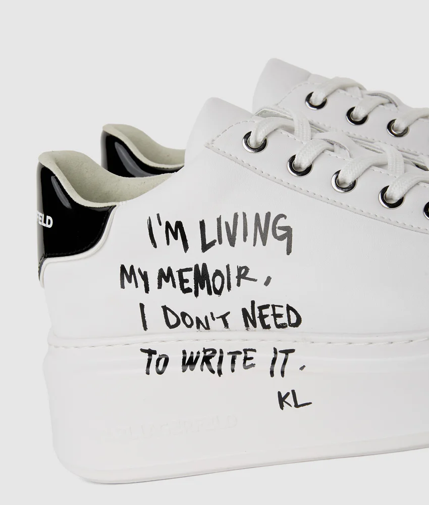 Anakapri Karl quote sneakers
