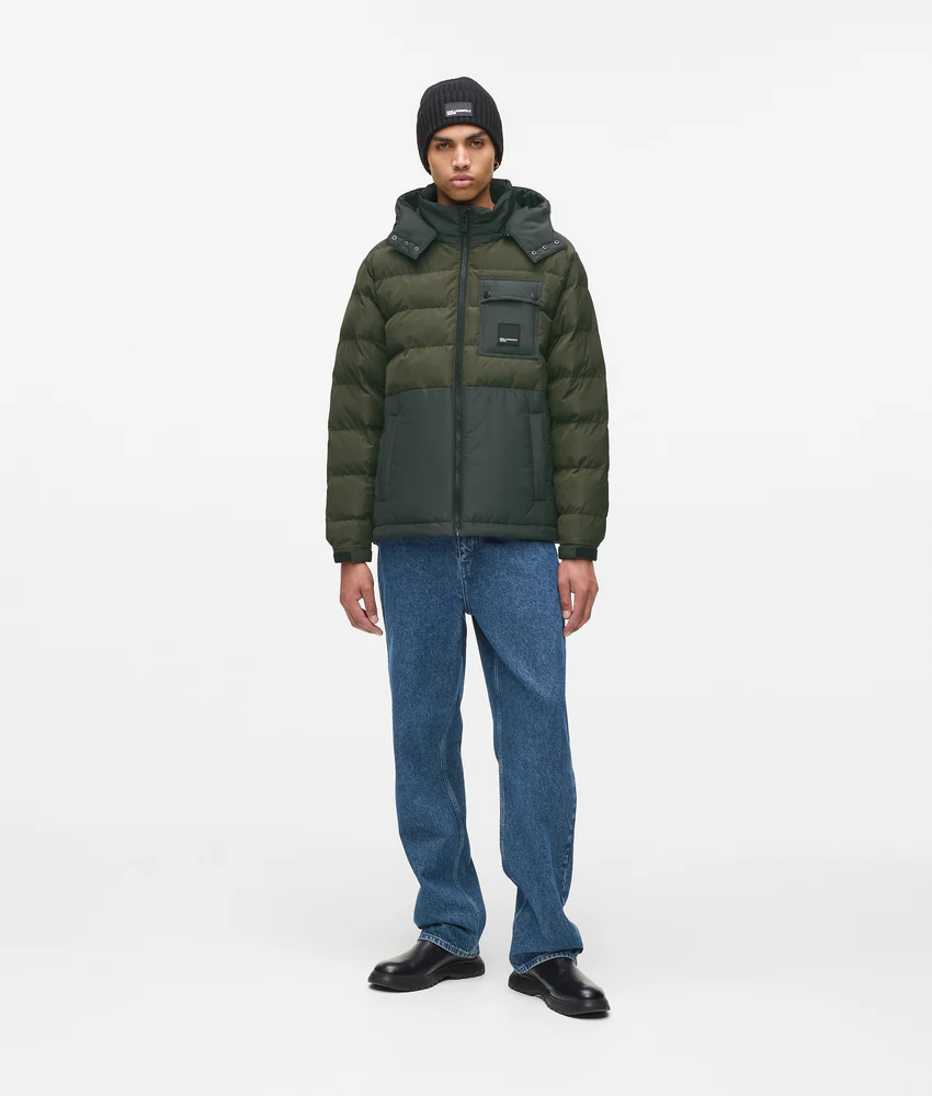 Utility puffer jacket