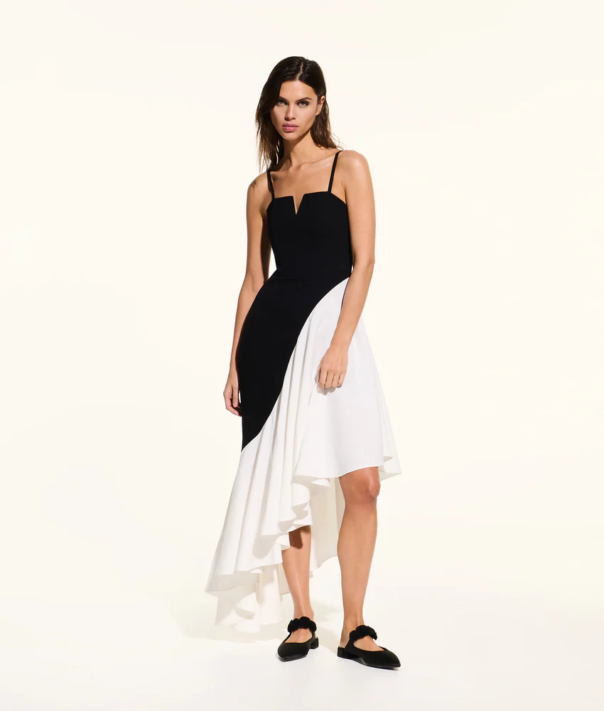 KL STUDIO RUFFLE DRESS