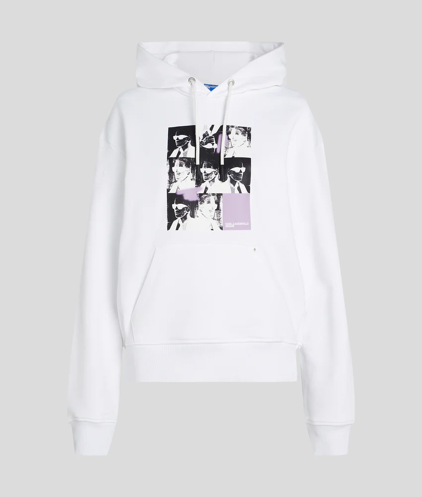KARL PRINT HOODIE