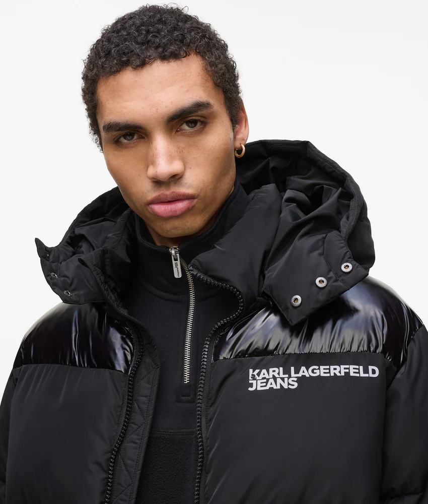 Logo puffer jacket