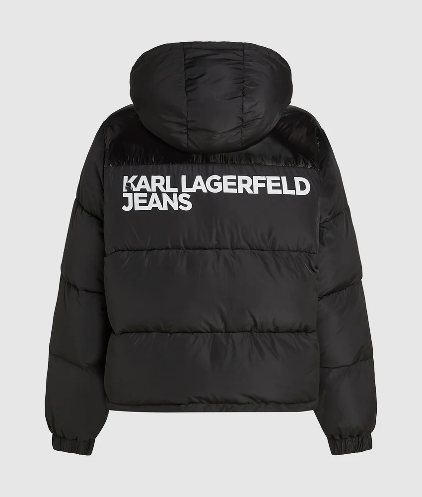 Logo puffer jacket