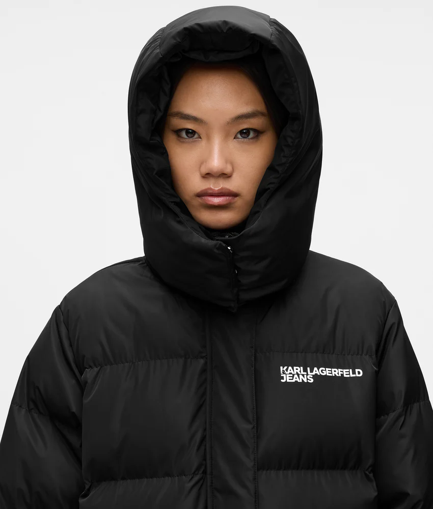 Long puffer jacket