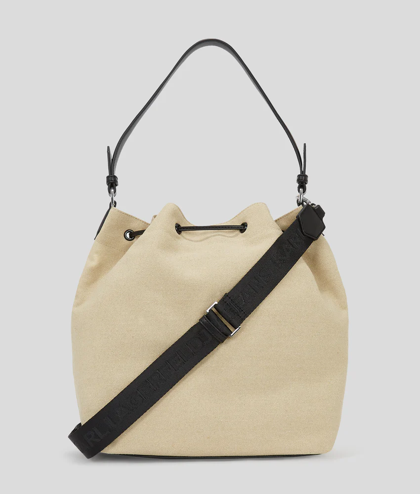 UTILITY CANVAS BUCKET BAG