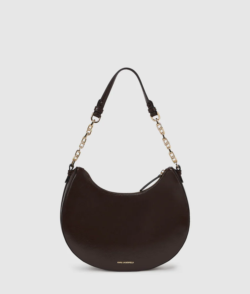 K/Autograph glossy moon shoulder bag