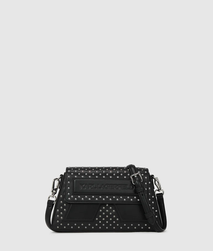 Ikon K studded crossbody bag