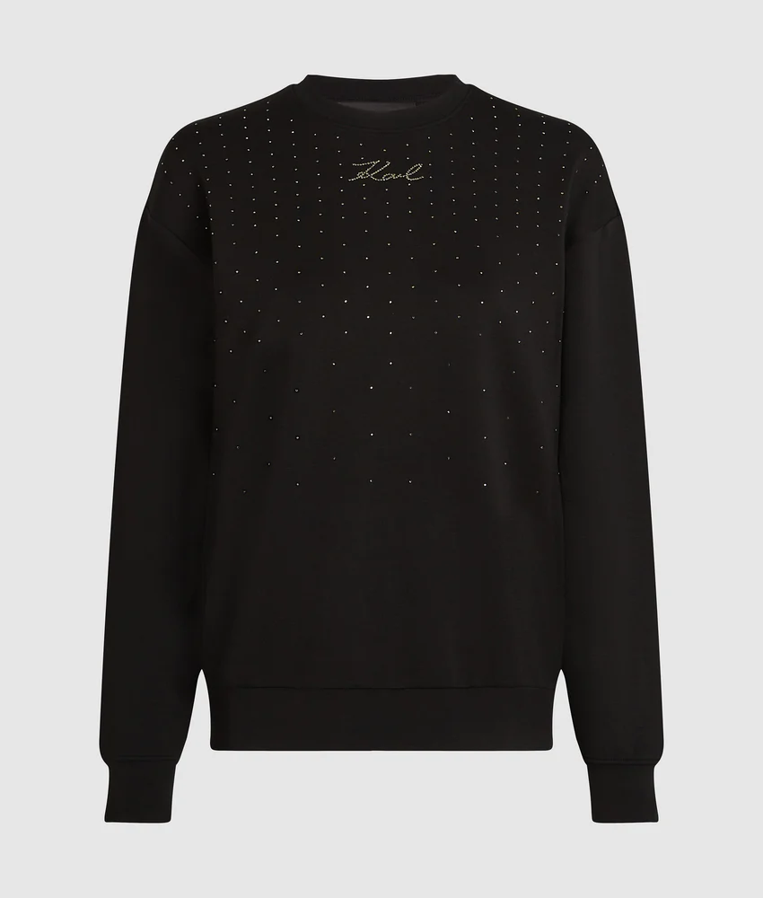 Rhinestone sweatshirt
