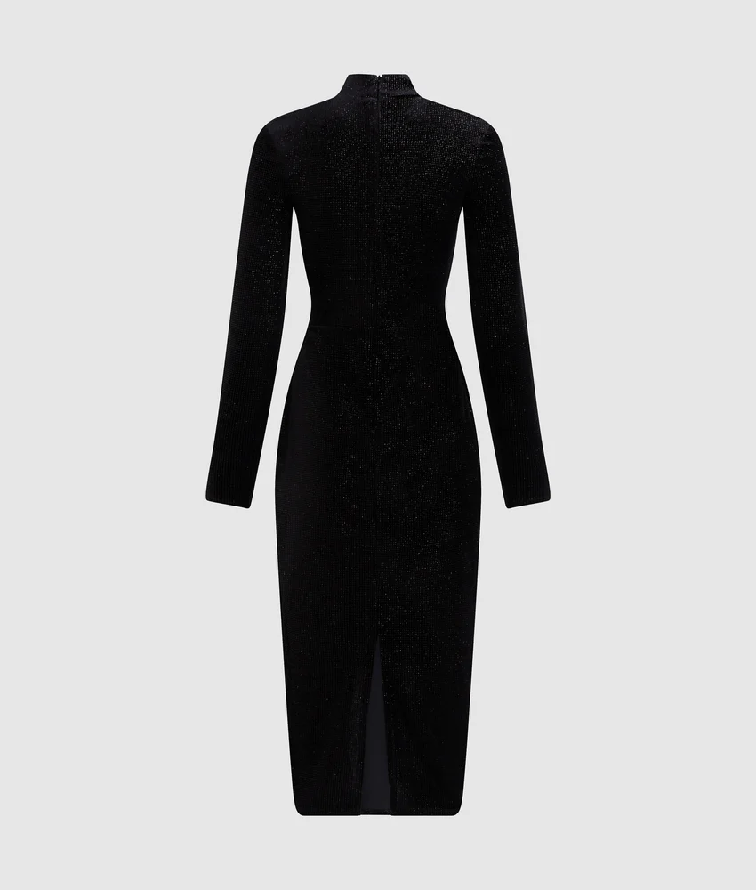 Sparkling velvet dress