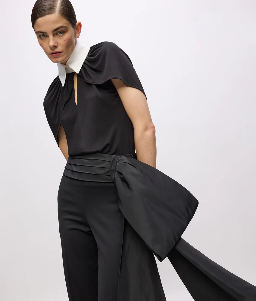 KL Studio bow detail pants