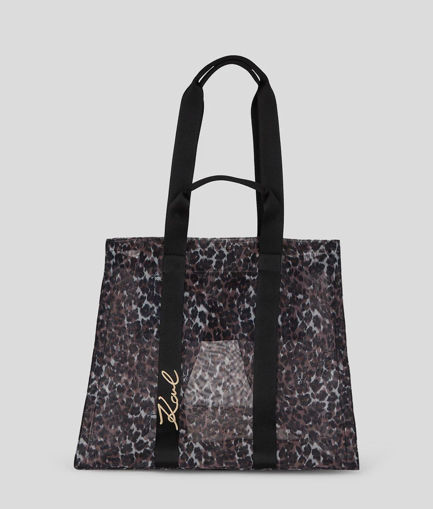 K/SIGNATURE BEACH TOTE BAG