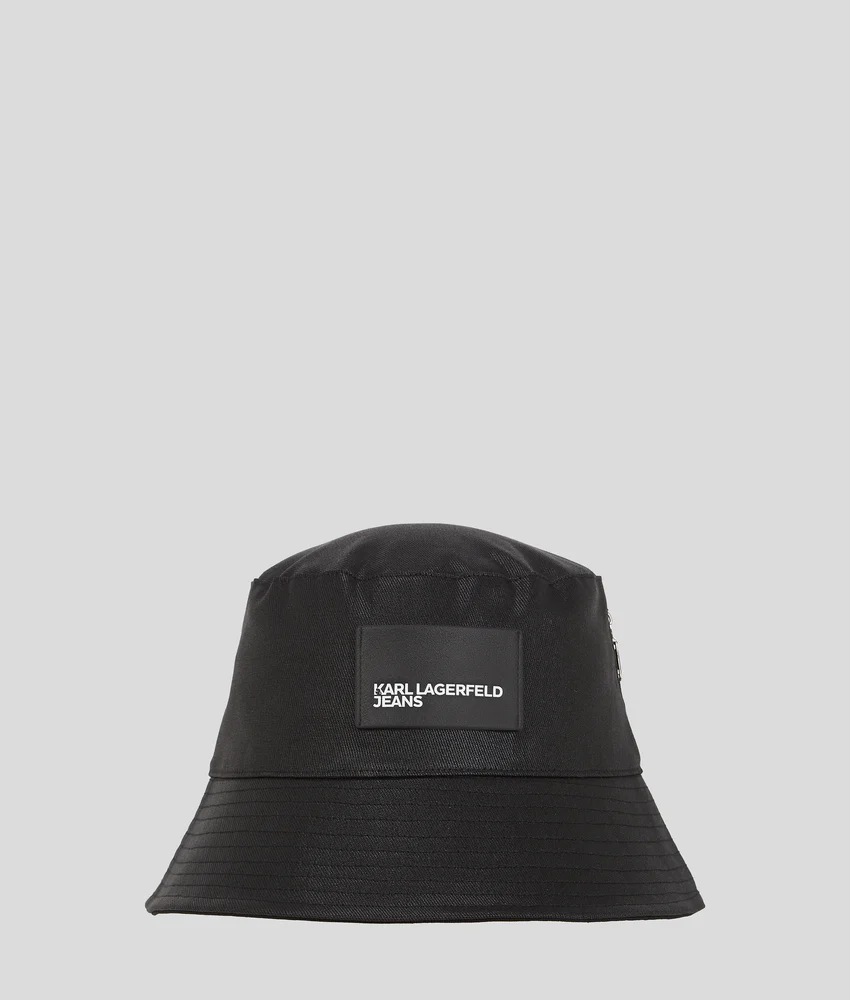 COATED DENIM BUCKET HAT