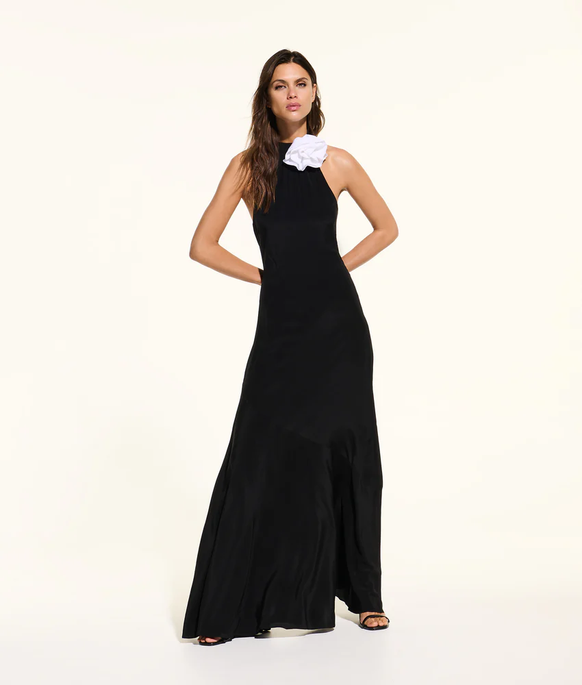 KL STUDIO SILK MAXI DRESS