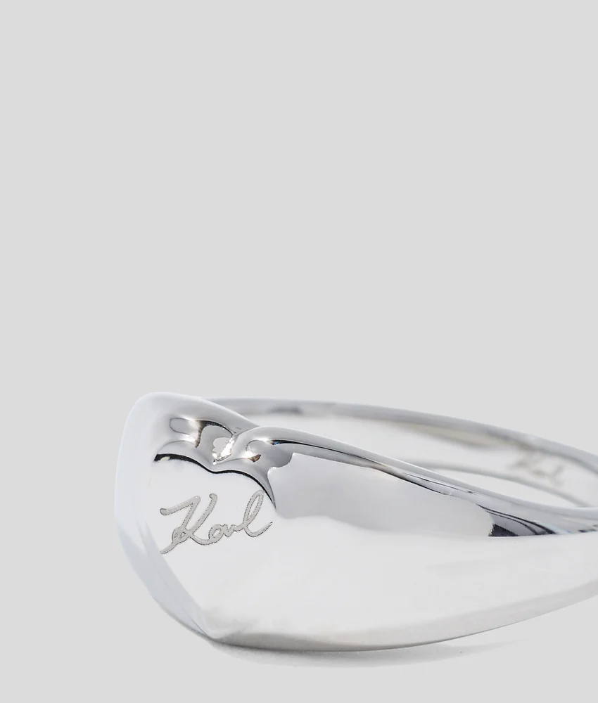 SIGNATURE HEART RING