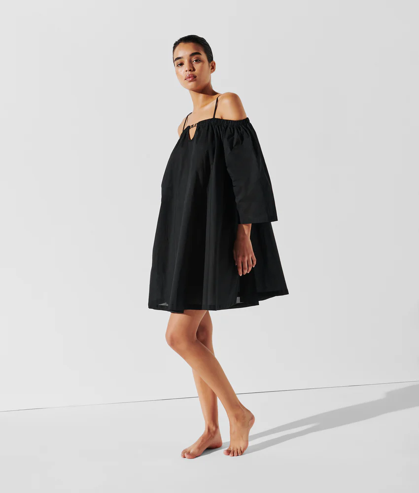 K/SIGNATURE OFF-SHOULDER BEACH DRESS
