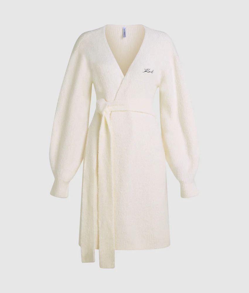 Signature fleece lounge cardigan