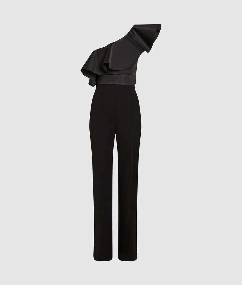 One-shoulder jumpsuit