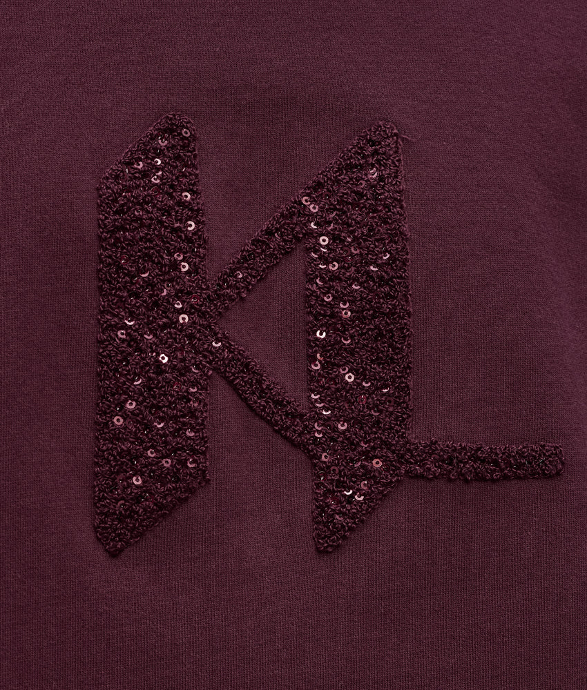 Sequin Monogram sweatshirt