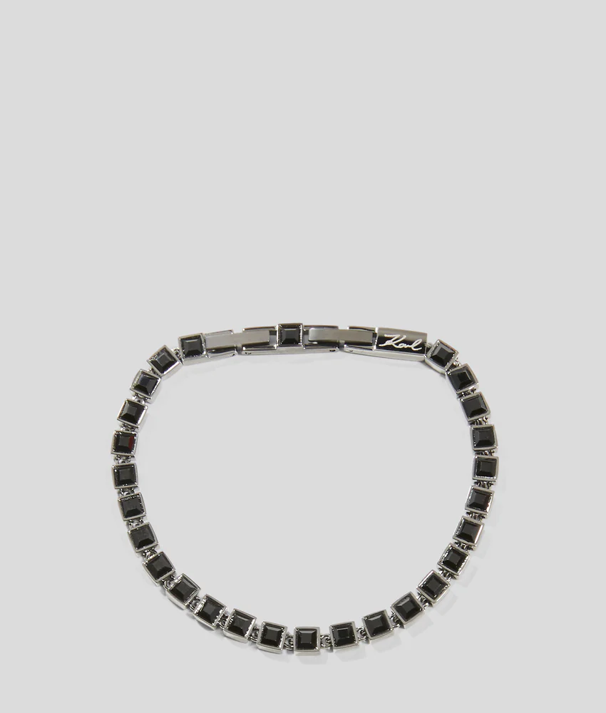 BLACK CRYSTALS BRACELET