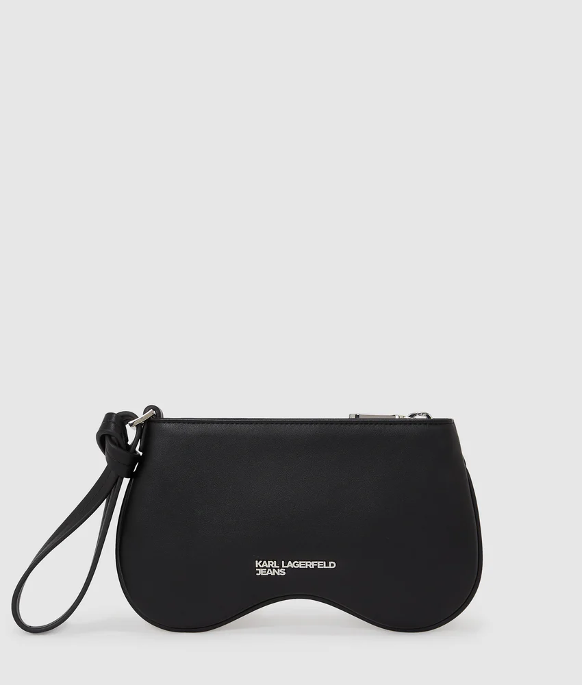 Sunglasses studded phone pouch